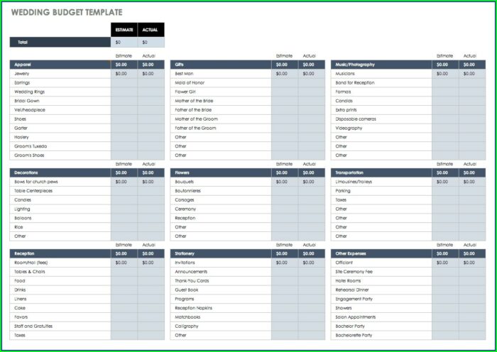 Event Planner Event Planning Spreadsheet Excel