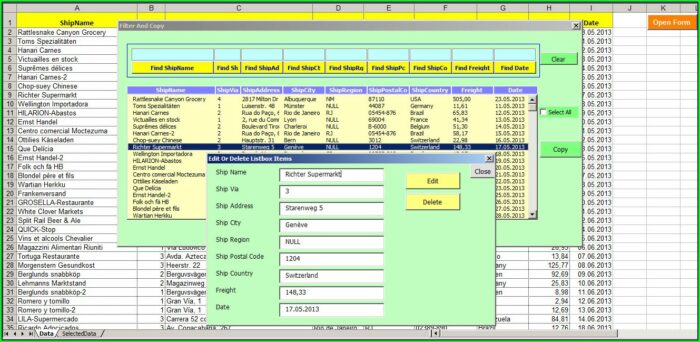 Excel Event Worksheet Open