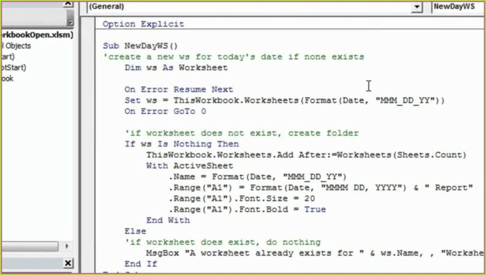 Excel Macro This Workbook Name