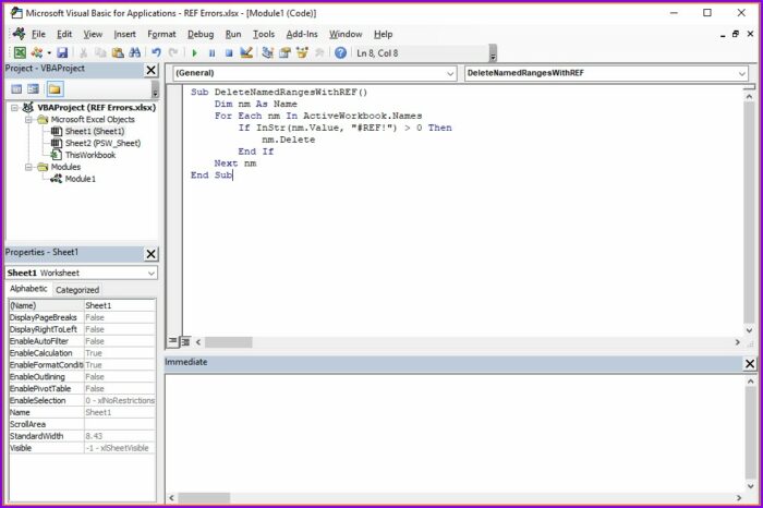 Excel Vba Delete All Data Worksheet