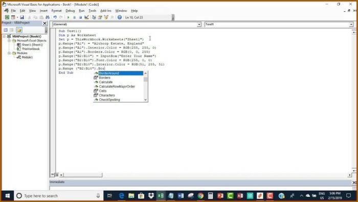Excel Vba Set Worksheet Variable