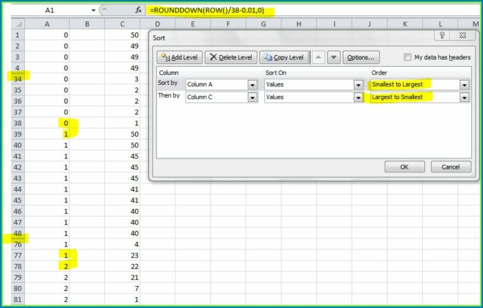 Excel Vba Sort Maximum Keys
