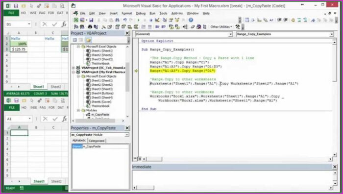 Excel Vba Worksheet Pastespecial