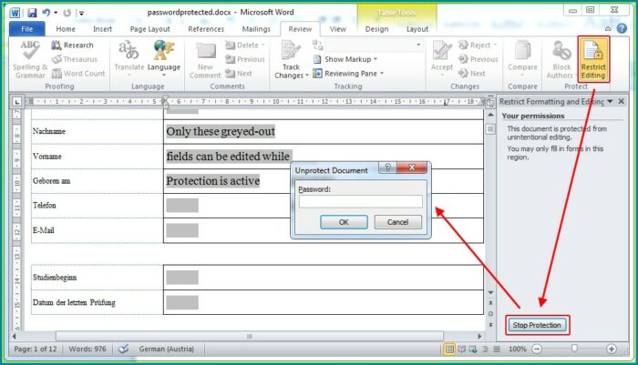 Microsoft Excel 2007 Protect Sheet Forgot Password