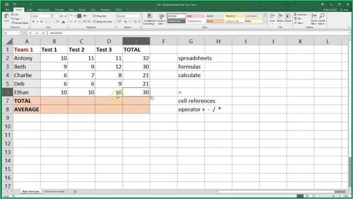 Microsoft Excel Cheat Sheet Pdf