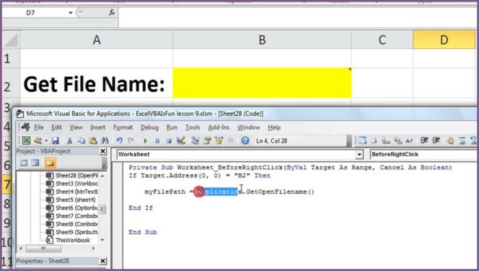 Open Workbook Object Vba