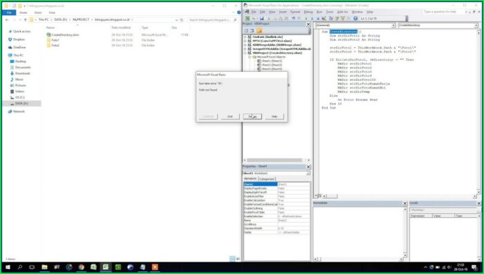 Vba Current Workbook Directory
