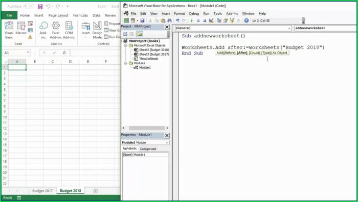Vba Excel Add Worksheet To Workbook