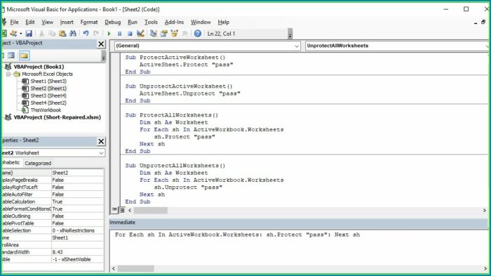 Vba Excel Pass Worksheet To Function