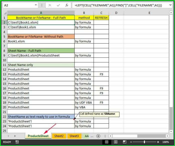 Vba Find Worksheet Name From Range