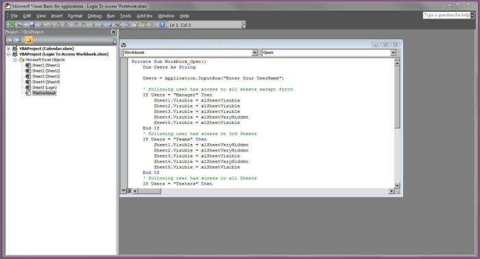 Vba Hide Sheet With Password