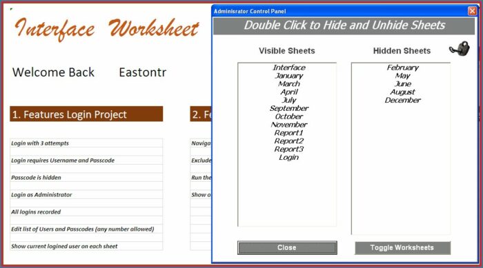 Vba Hide Workbook By Name