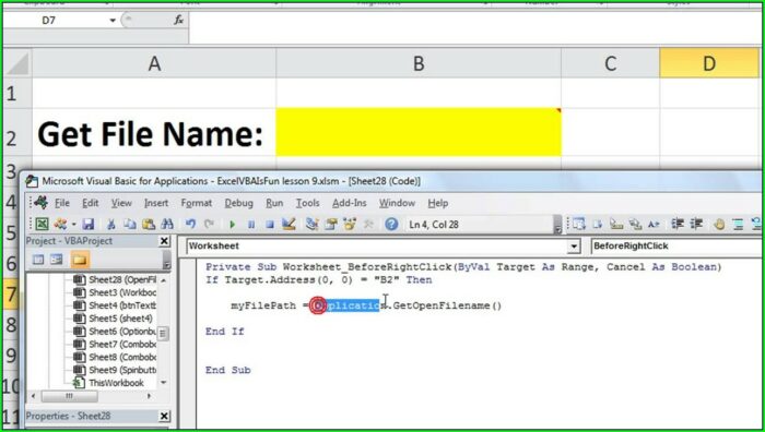 Vba Open Excel Worksheet From Access