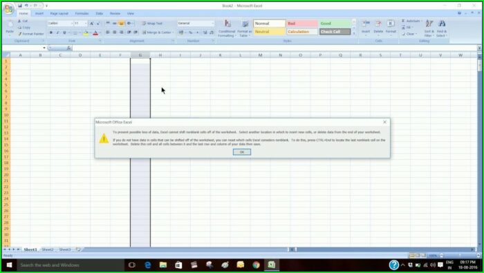 Vba Worksheet Insert Column