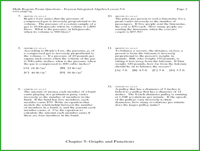 Direct Proportion Word Problems Worksheet
