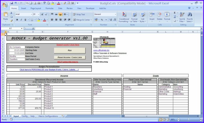 Excel Macro Free Workbook