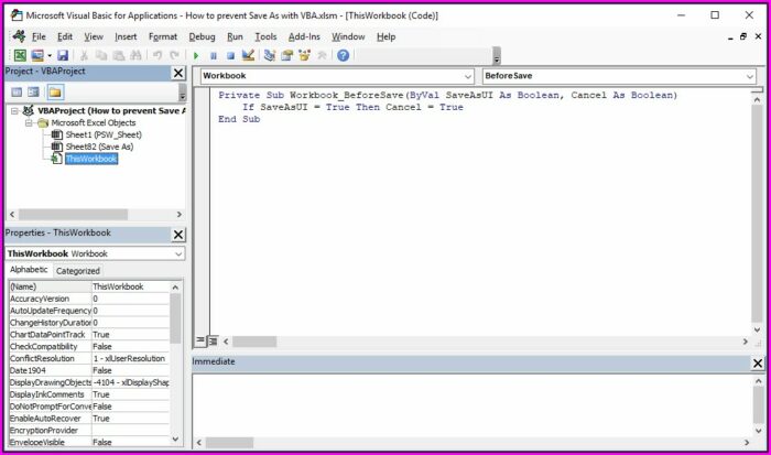 Excel Vba Close Workbook Without Saving Changes