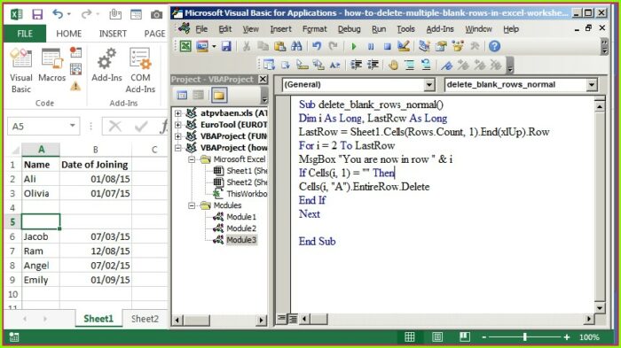 Excel Vba Delete Sheet From Workbook