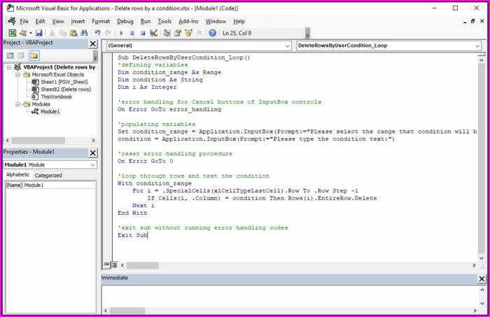 Excel Vba Delete Sheet Prompt