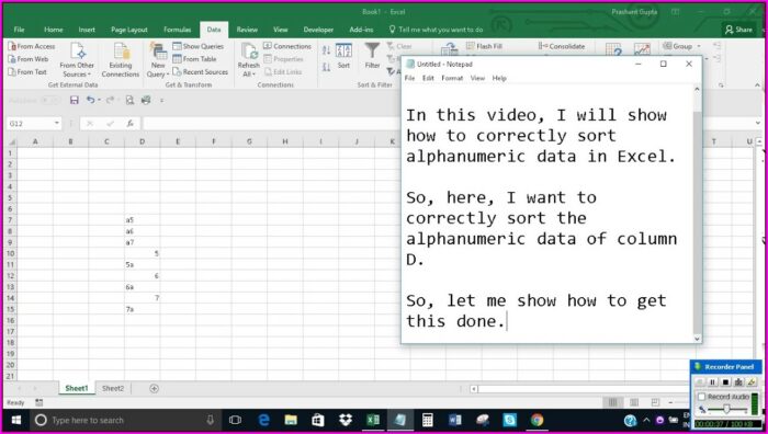 Excel Vba Sort Alphanumeric