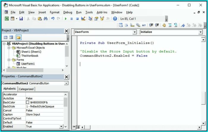 Excel Vba Worksheet Change Event Disable