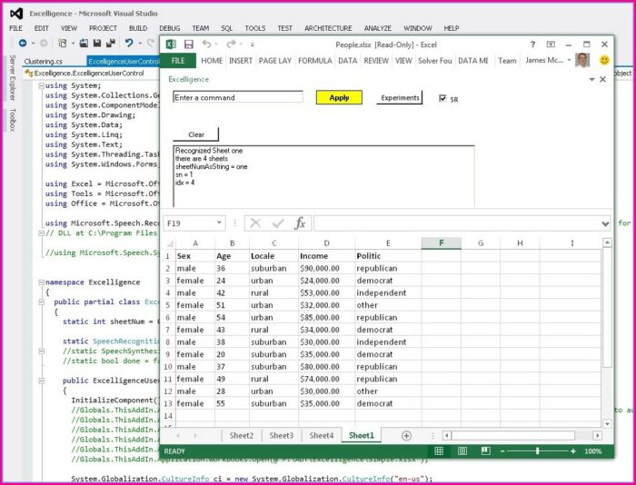 Excel Worksheet And Tabs