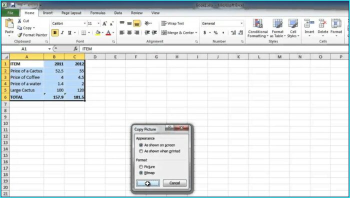 How To Copy Excel Worksheet Into Powerpoint