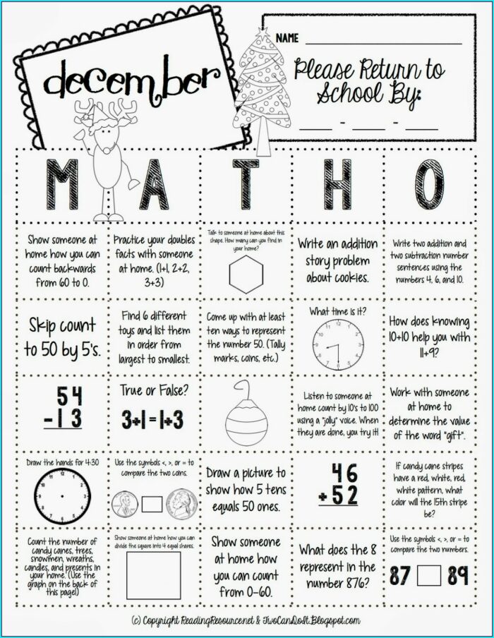 Math Word Problems Worksheets With Answers