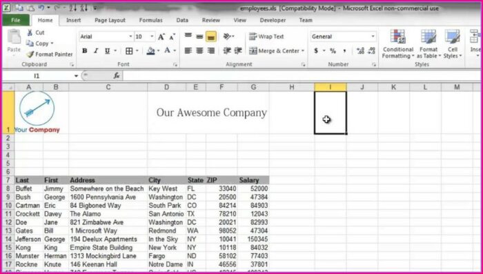 Microsoft Excel Worksheet Xls