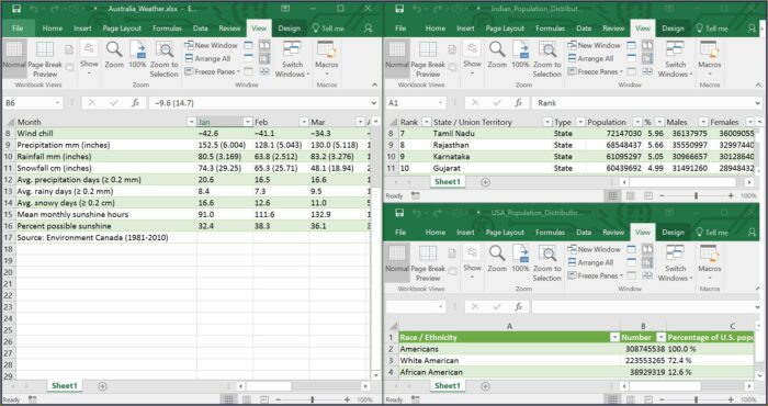 Excel Worksheet Not Showing
