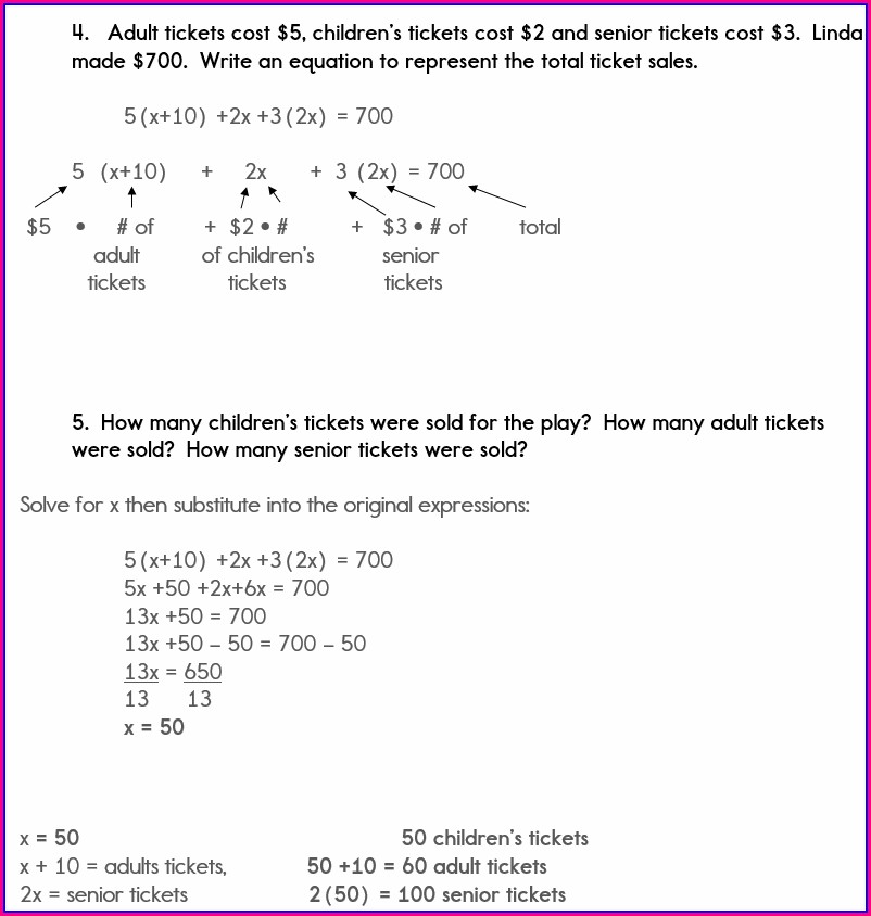 Systems Of Equations Word Problems Difficult