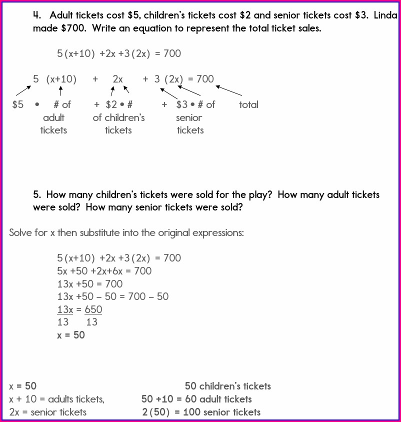 Systems Of Equations Word Problems Difficult