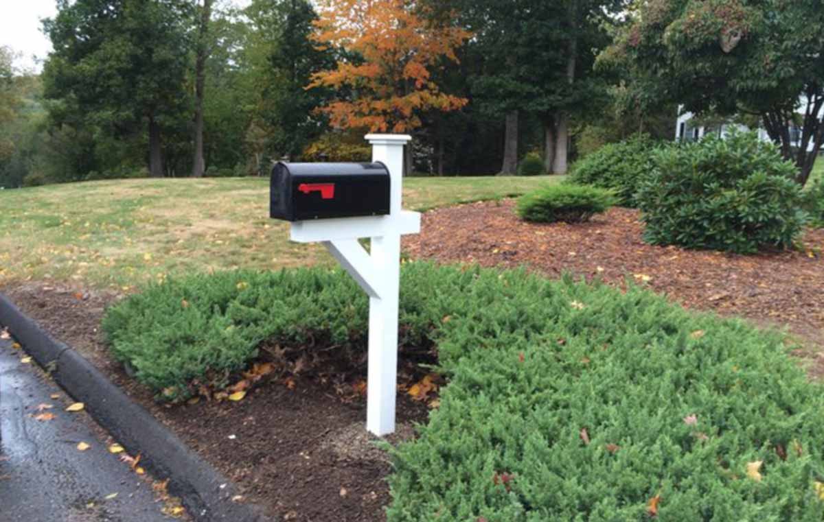 The Secure Post Leaning Mailbox Solution & Fix D SecurePost