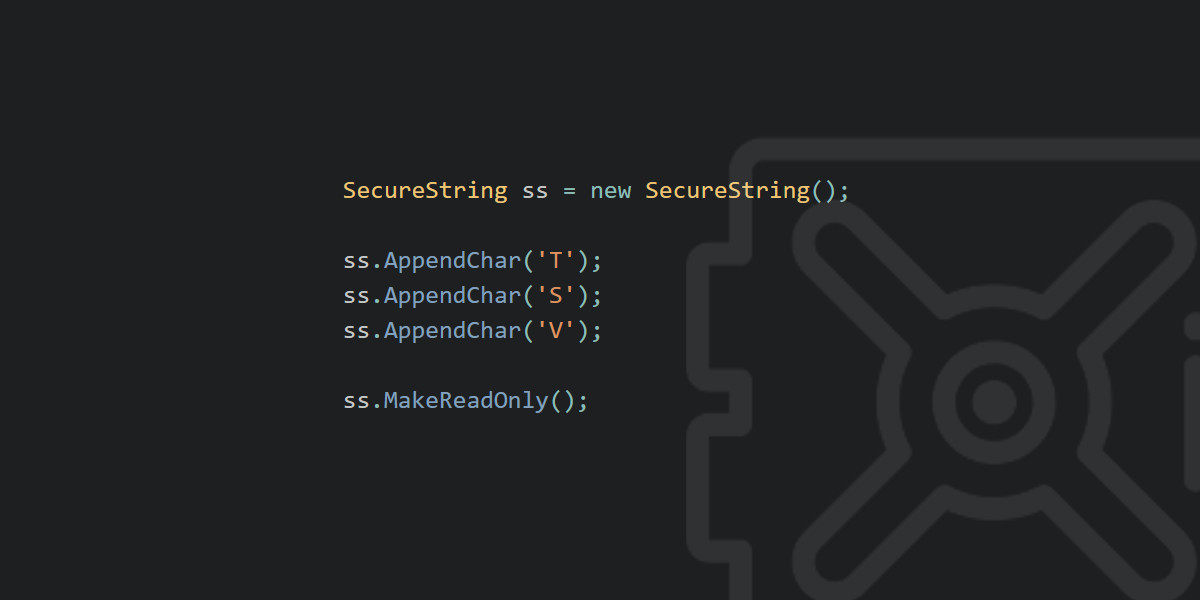 Breaking C SecureString