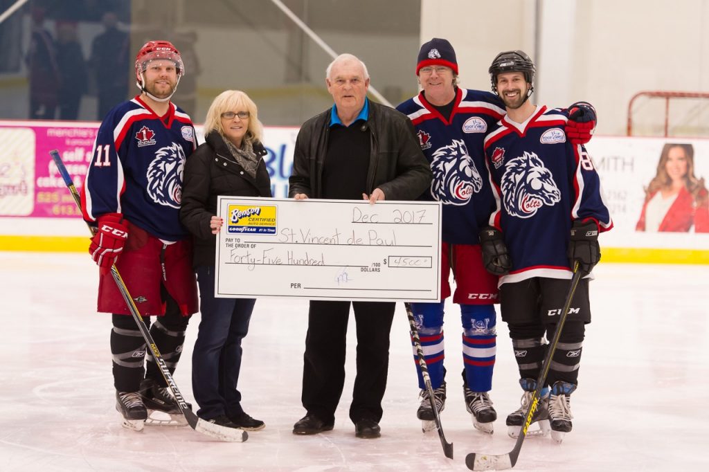 4th Annual Benson Colts Charity Hockey Game raises 4500