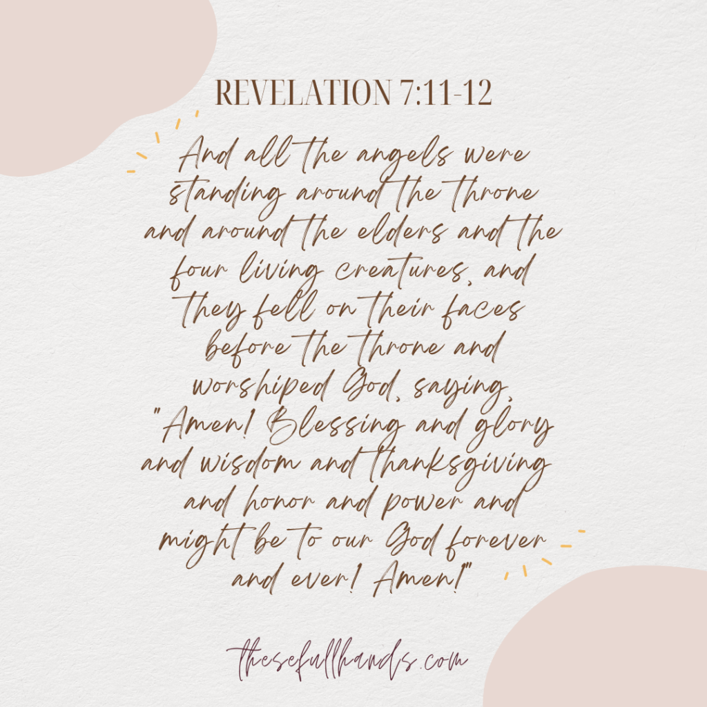 November scripture writing