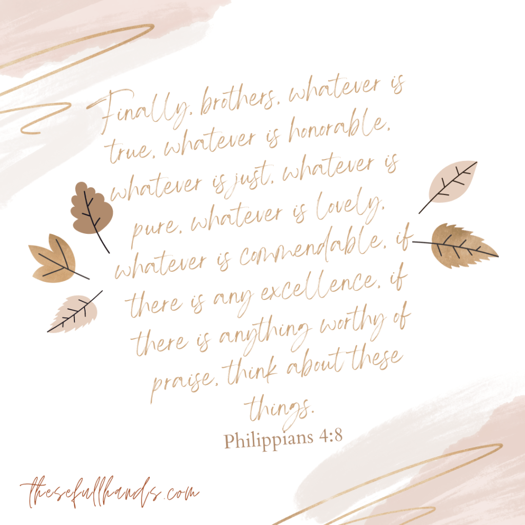 November scripture writing