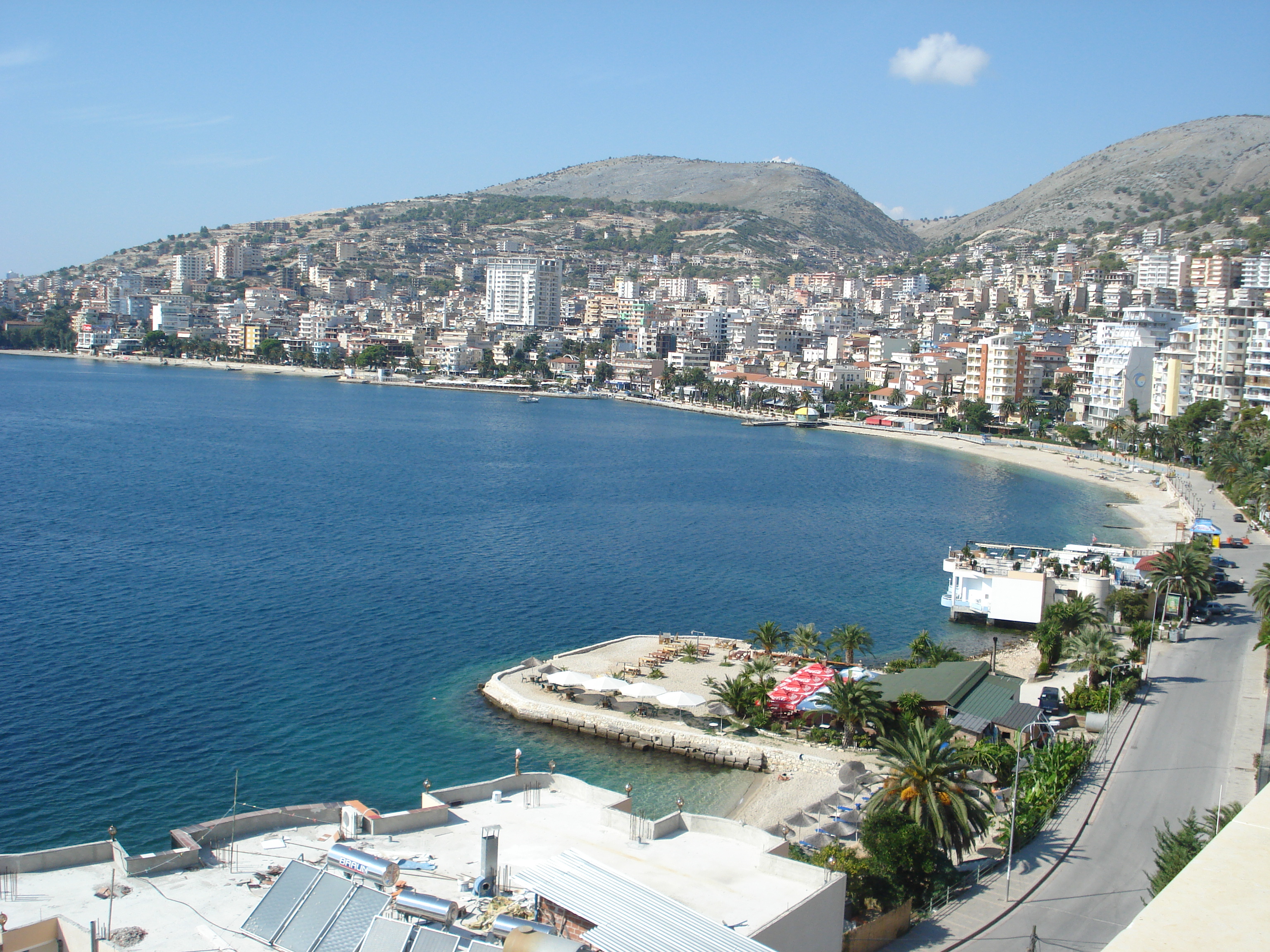 Through Albania, Sarande experience the sense of travelling