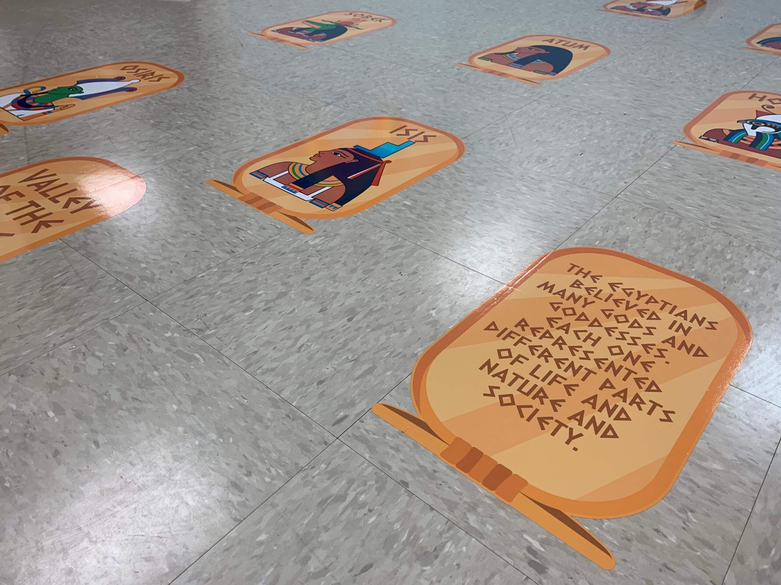 Egyptian Cartouche History Hop The Sensory Path