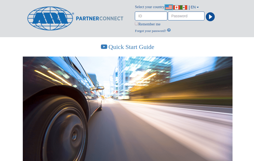 Access To ARI Partner Connect Account