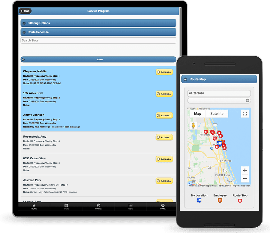 Swimming Pool Service Software For The Service Program Software