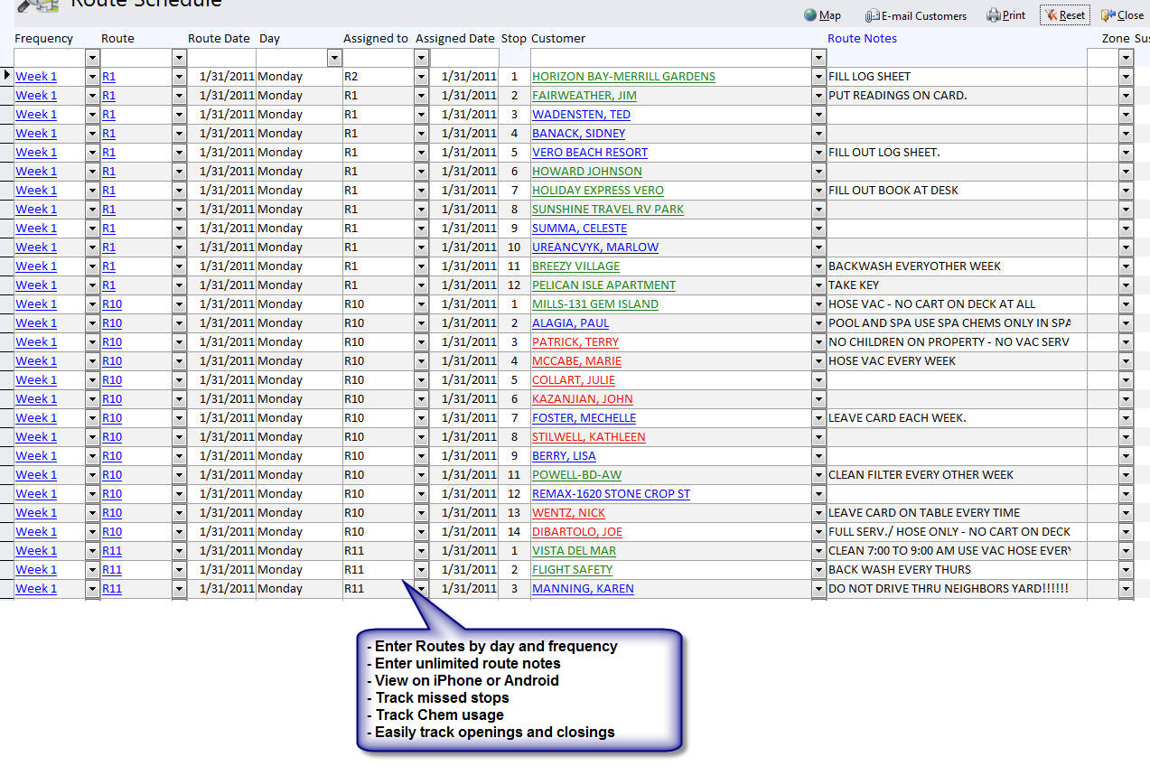 QuickBooks Compatible Pool & Spa Service Software The Service Program