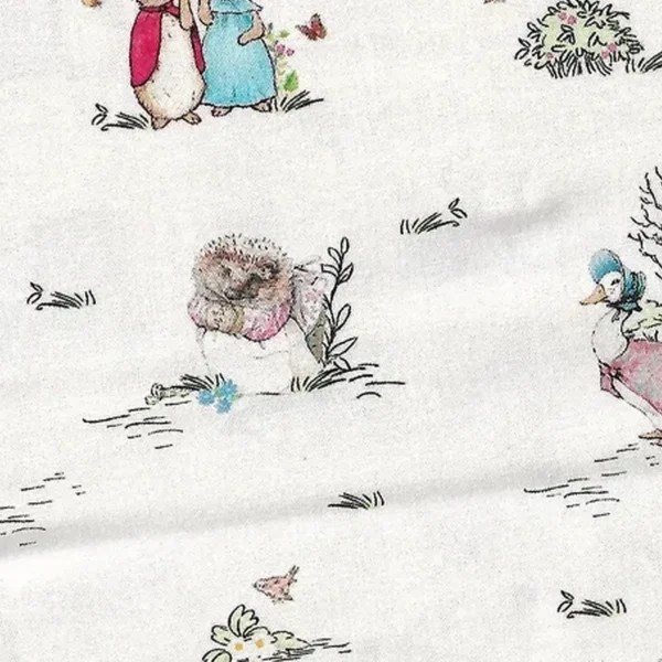 Peter Rabbit & Friends (Cream) A0807 The Sewing Machine Guy