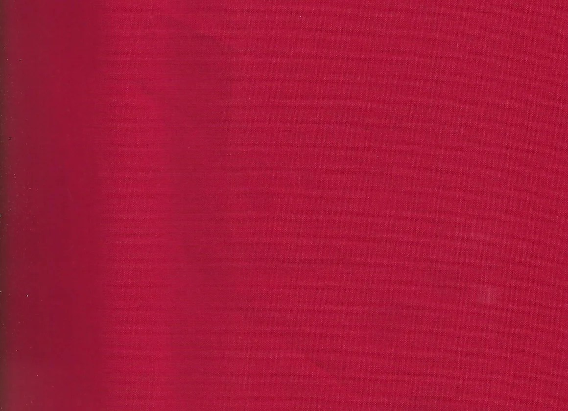 Red Plain 2.8M Wide Cotton Nutex The Sewing Machine Guy