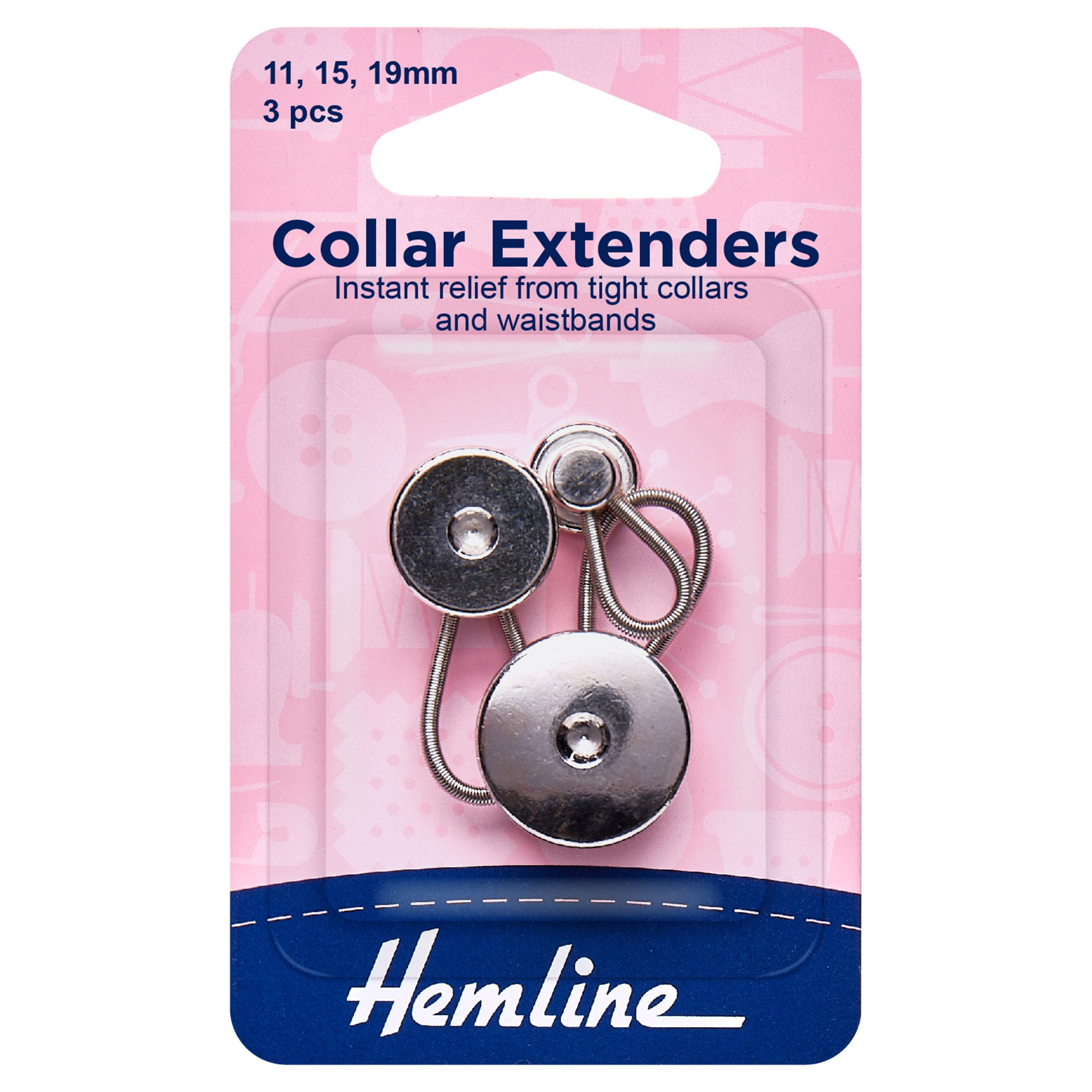 Collar Expanders Metal Assorted 3pcs The Sewing Machine Guy