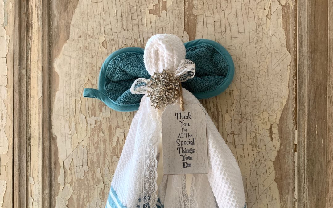 Get it as soon as fri, may 7. Diy Dish Towel Angel The Shabby Tree