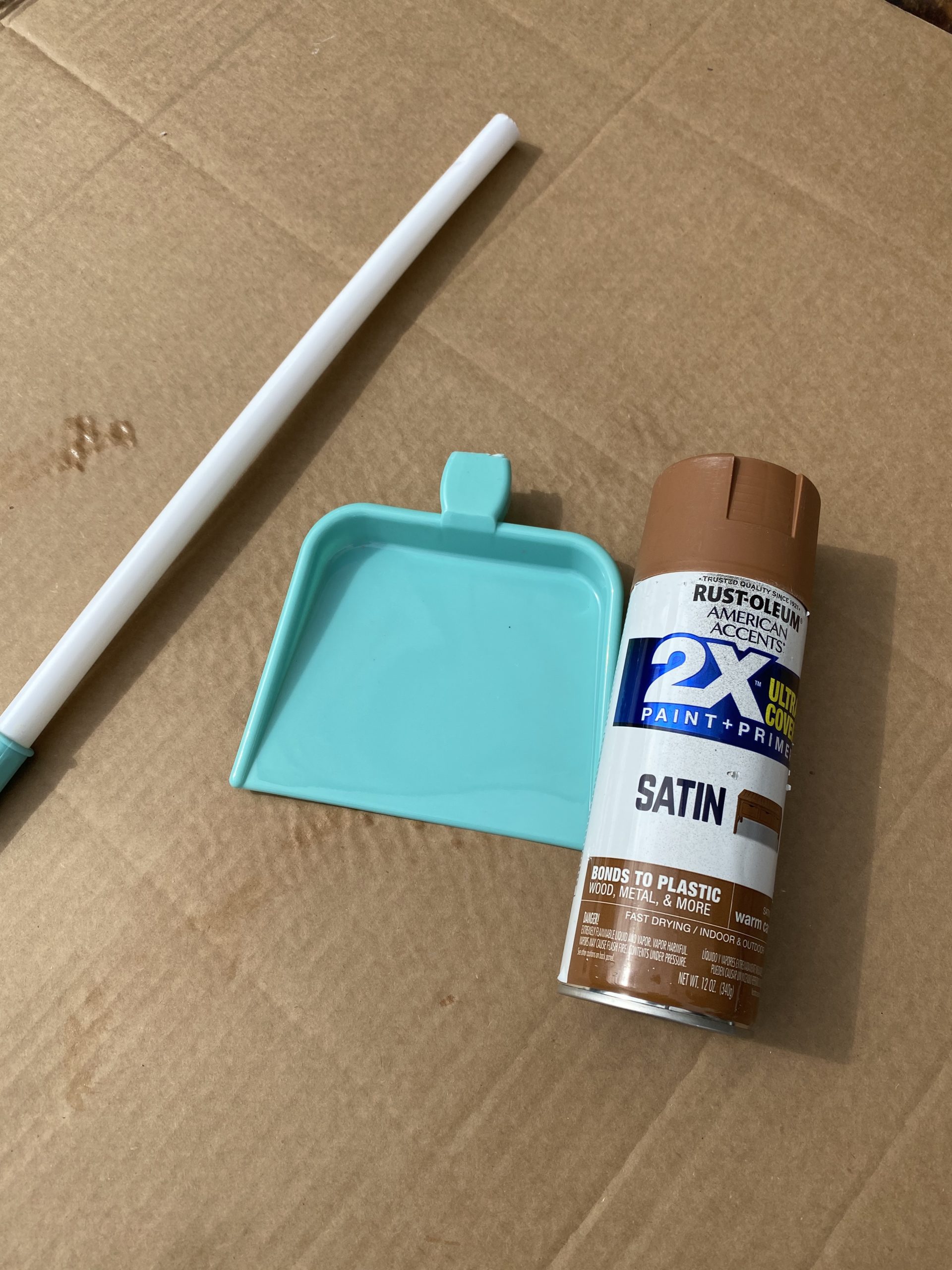 DIY Dollar Tree Toy Snow Shovel The Shabby Tree