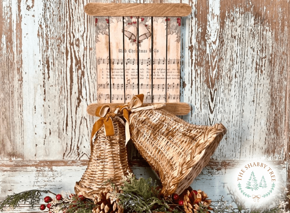 DIY Vintage Christmas Music Sheet Craft for Festive Home Decor The