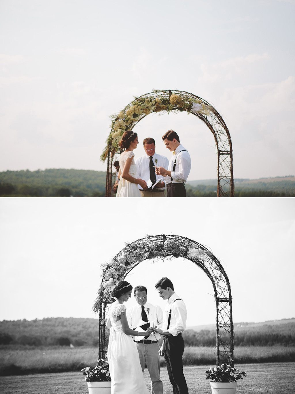 DIY woodland Wedding in Northern Maine Presque Isle, ME