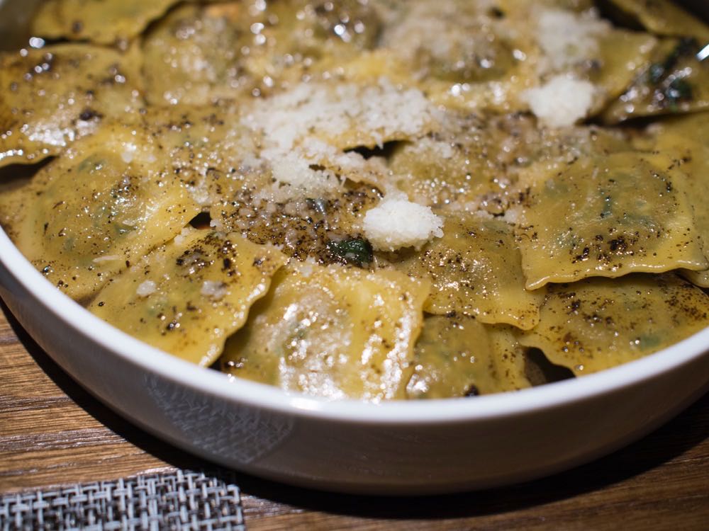Meat Stuffed Piedmont Style Agnolotti at Atto Primo, Shanghai • The
